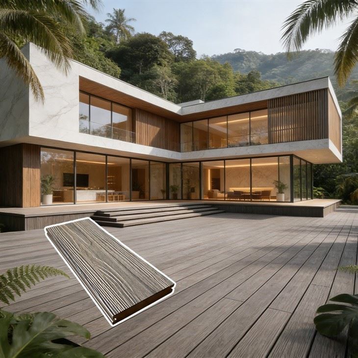 ASA Co‑extruded Outdoor Decking price