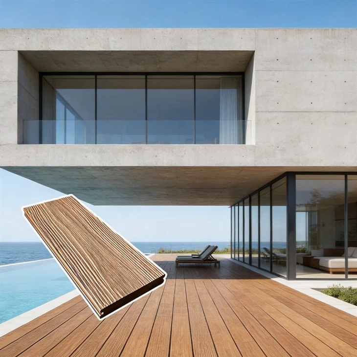 High Quality Eco‑friendly Exterior ASA Outdoor Decking factory
