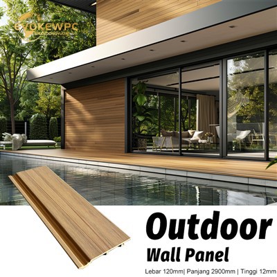 ASA Co-Extrusion Wall Panel UV Proof Outdoor Building Facade Decoration