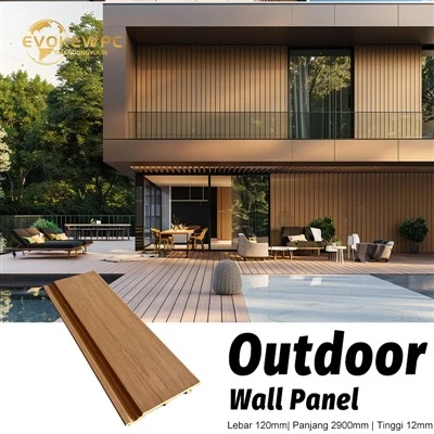ASA WPC Cladding Exterior Wall Panel UV Stable