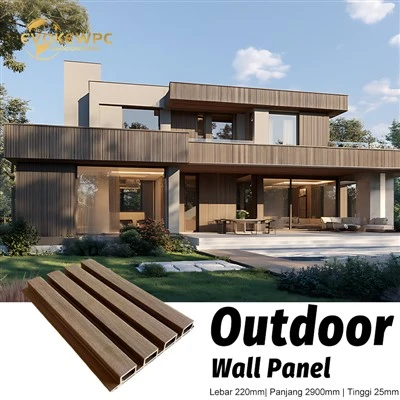ASA WPC Outdoor Cladding Panel 30 Year Durability