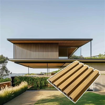 Fade-resistant ASA WPC Exterior Cladding For Hospitality Buildings