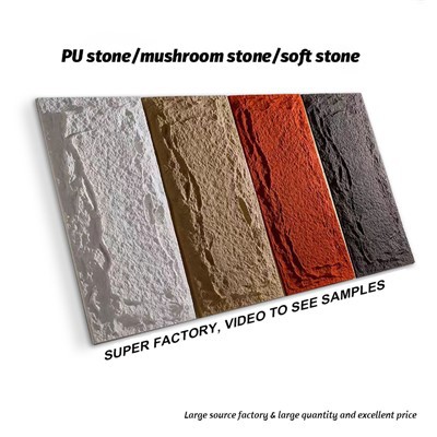 PU Faux Stone Panels For Stunning 3D Wall Effects