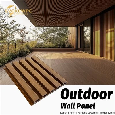 The 3rd Generation 214*22mm ASA Outdoor Wall Panel