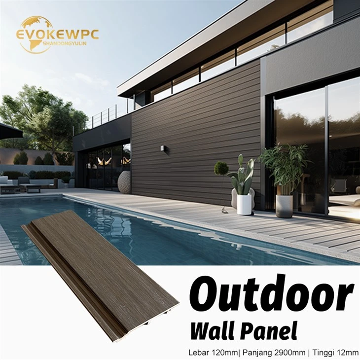 The 3rd Generation 120*12mm ASA Outdoor Wall Panel