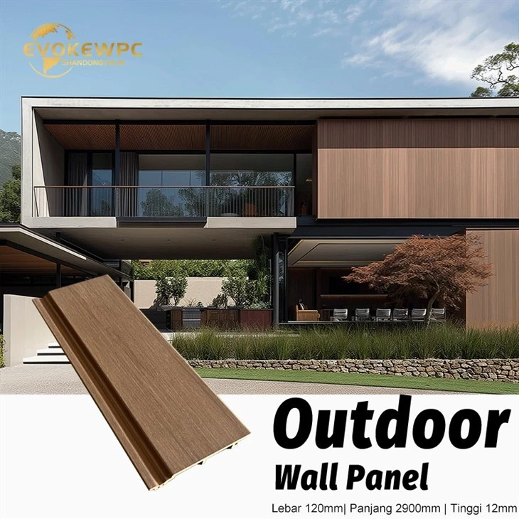 The 3rd Generation 120*12mm ASA Outdoor Wall Panel suppliers