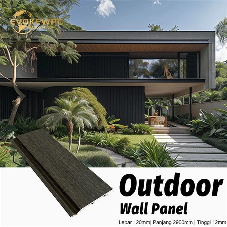 The 3rd Generation 120*12mm ASA Outdoor Wall Panel suppliers