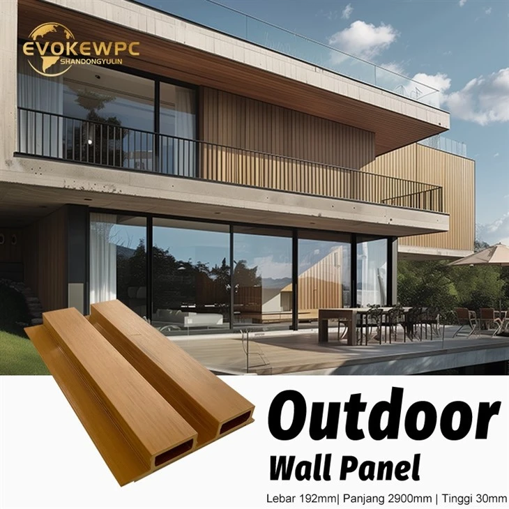 The 3rd Generation 120*12mm ASA Outdoor Wall Panel high quality