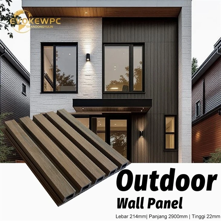 The 3rd Generation 214*22mm ASA Outdoor Wall Panel price