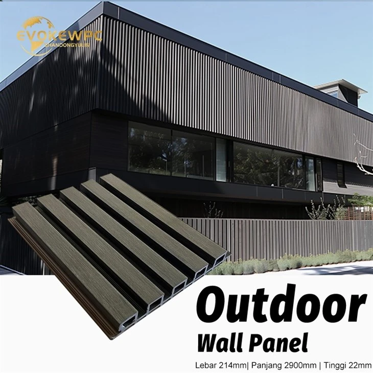The 3rd Generation 214*22mm ASA Outdoor Wall Panel best